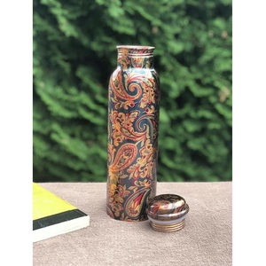 Stylish Copper Water <b>Bottle</b> with Ergonomic Shape Leakproof Lid and Premium Craftsmanship for Modern Healthy Lifestyle - Product Image 1