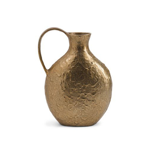 Artisan Crafted Decorative Aluminum <b>Vase</b> with Modern Profile for Floral Arrangement Display - Product Image 5