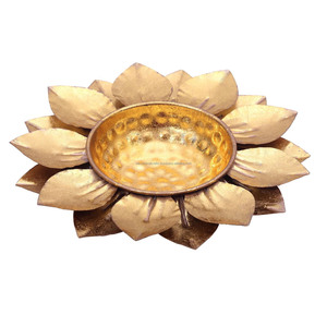 Aplique de cuenco Urli redondo decorativo para agregar un toque de elegancia disponible en artículo de regalo Tealight para soportes de Pilar - Product Image 6