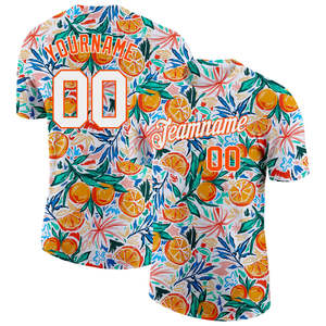 Custom Sublimation Polyester Shirts-Moisture-Wicking Quick Dry Four-Way Stretch UV Protection Crew Neck OEM/ODM Wholesale Flag - Product Image 4