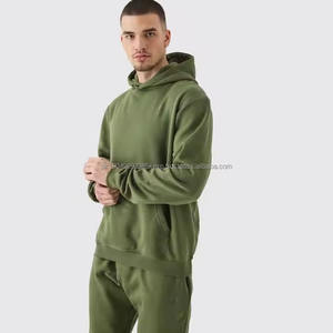 Sudadera con Capucha Unisex Extra Grande, 100% Algodón, con Logotipo Bordado, Estampado Personalizado, Trajes Deportivos Gruesos - Product Image 5