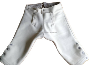 2025 Customizable <b>Men's</b> High Waist <b>Trousers</b> Pants New Style Napoleonic Breeches with Straight <b>Pattern</b> Custom Logo Apparel - Product Image 3