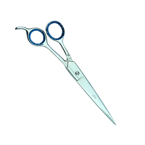 Ciseaux de coiffure professionnels pour droitiers, 8,5 pouces, lame en acier inoxydable, pointe acérée, manche long, ciseaux de toilettage pour animaux, coupe pour chiens - Product Image 4