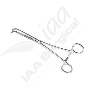 Pinzas Hemostáticas de 22 cm, Pinza Quirúrgica Manual para Cirugía General, Instrumento de Clase I con Certificación CE - Product Image 5
