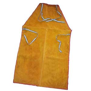 Custom Welding <b>Apron</b> Cowhide Leather Heat & Flame Resistant Heavy Duty <b>Work</b> - Product Image 3