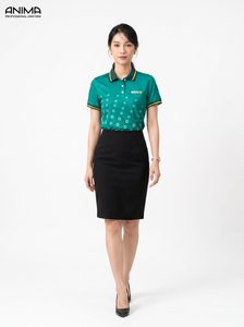 ANIMA BIDV Bank Camiseta de algodón para mujer, informal, transpirable, de manga corta - Product Image 2