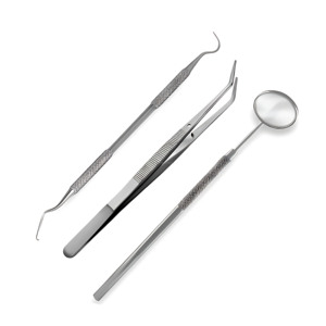Juego de Instrumentos de Examen Dental de 3 Piezas, Acero Inoxidable, Certificado CE ISO, Proveedor Mayorista de Primera Categoría - Product Image 3