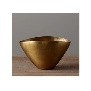 Vaisselle de luxe, bol rond doré, service de collation, bol en métal, vaisselle artisanale, personnalisable en gros - Product Image 6