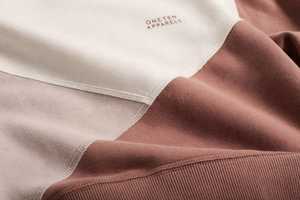 Sweat-shirt à col rond pour femme, à blocs de couleur, à épaules tombantes, à manches longues, pull décontracté - Product Image 6