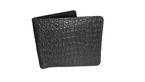 กระเป๋าสตางค์หนังจระเข้ทำมือดีไซน์ส่วนตัว - Product Image 2