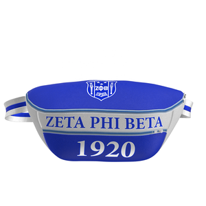 Vente en gros personnalisé Zeta Phi Beta Sorority Inc sac banane en cuir brodé sac de voyage Style de mode pour toutes les saisons - Product Image 4