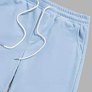 Ensembles de T-shirts pour hommes de haute qualité, manches courtes, sport d'été, coupe ajustée, ensembles jumeaux, tissu éponge, séchage rapide, 100% coton, logo personnalisé - Product Image 6