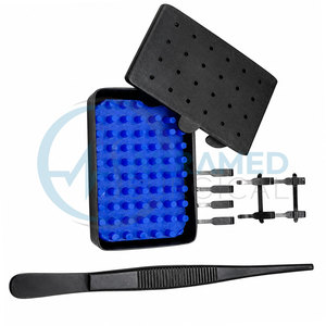 Ensemble de pinces microvasculaires chirurgicales Akramed, instruments chirurgicaux de précision pour la chirurgie plastique, en acier inoxydable, certifiés CE ISO - Product Image 6