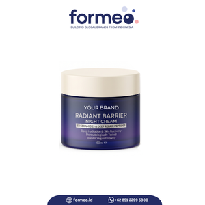 Crème de nuit pour adultes sur mesure OEM ODM avec étiquette privée pour les soins quotidiens du visage, fabrication cosmétique en Indonésie, 20 ml, 30 ml, 50 ml - Product Image 4