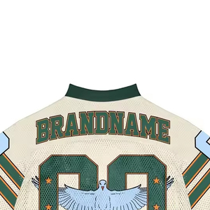 Maillot de football rétro classique de qualité supérieure à séchage rapide, maillot de fan de football américain vintage de bonne qualité en vente en ligne - Product Image 5