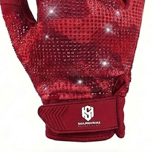 Guantes de Fútbol Americano de Alto Rendimiento con Pedrería, Estilo Duradero, Impresión Digital, Guantes de Fútbol Americano con Pedrería para Hombre - Product Image 4