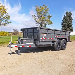 Customized Multifunctional Tipping Dump <b>Trailer</b> Telescoping Hydraulic Cylinder 3 Stage Operation Power Gravity - Product Image 1