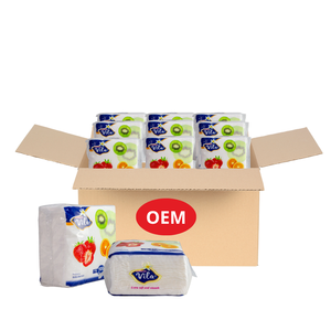 Serviettes en papier en gros pour mariage et restaurant, en pâte de bois vierge, simple épaisseur, en sachet, OEM/ODM, meilleur prix - Product Image 3