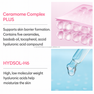 Crema avanzata coreana per la cura della pelle brillante per la pelle di lumaca con acido ialuronico Ceramide e Peptide idratante Formula K Beauty - Product Image 6