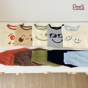 Seunkids Kids' Clothing Set Boys Clothing Sets Viscose Korean Style Lightweight Summer Wear High Quality Wholesale Vietnam - Product Image 3
