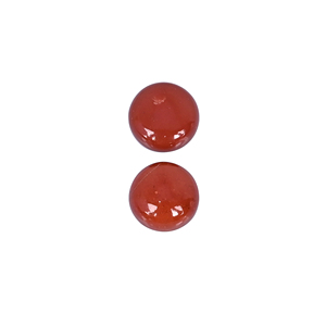 Pierre précieuse en jaspe rouge, forme ronde, 8,50 carats, 11 mm - Product Image 3