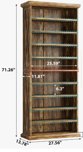 Meuble d'entrée en promotion : Meuble à chaussures moderne anti-poussière avec porte, rangement pour 12 paires, en bois - Product Image 5