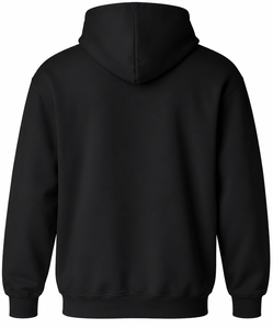 Sudadera con Capucha Negra para Hombre, Corte Regular, Diseño Casual de Color Sólido con Bolsillos, para Otoño - Product Image 2