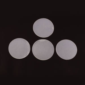 Piedra Lunar Blanca Natural de 9x9 mm, Forma de Moneda, Disco Plano, Calibrada, para Fabricación de Joyas, Calidad AAA, Certificada por Terceros - Product Image 3