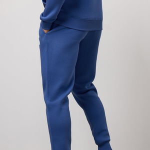 Custom 100% Cotton French Terry Hoodie <b>Set</b> Men's Oversized Boxy Fit Blank Sweatshirt and <b>Sweatpants</b> <b>Set</b> - Product Image 2