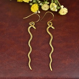 Colección Clásica de Metal Craft: Pendientes de Latón Atemporales, Estilo Sólido, Precio de Fábrica al por Mayor - Product Image 4