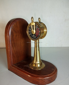 Metal personalizado impresión Digital náutico telégrafo sujetalibros grabado biblioteca Oficina escritorio decoración coleccionable decoración del hogar regalos - Product Image 1