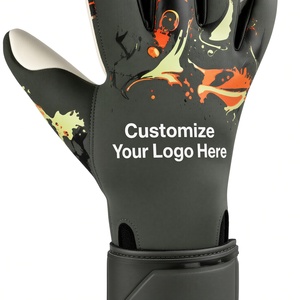 Gants de gardien de but de football personnalisables avec impression par sublimation, doigts entiers, antidérapants, unisexes, sangle de poignet réglable - Product Image 3