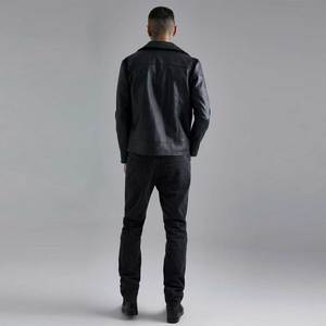 Fine Quality Online Purchases Wholesale Manufacturer Men's <b>Biker</b> <b>Jacket</b> Professional Design Fashionable Leather <b>Jacket</b> - Product Image 4