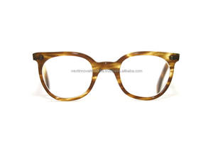 Gafas de cuerno de búfalo Natural respetuosas con el medio ambiente Marcos ópticos tallados de alta calidad para hombres y mujeres Ofertas al por mayor - Product Image 2