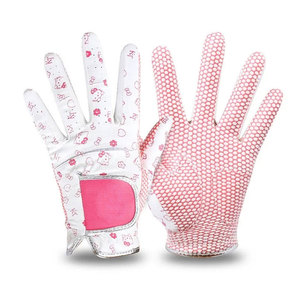 Hot Sale Premium Genuine <b>Sheepskin</b> Leather Golf <b>Gloves</b> for <b>Men</b> Left Right Hand Soft Breathable Comfortable UV Protection - Product Image 4