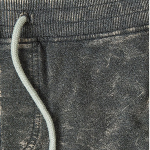 2026 Summer Acid Wash Mid Waist Unisex <b>Sweat</b> <b>Pants</b> <b>Shorts</b> Custom Cotton Canvas Side Pocket Men's OEM Supply Quick Dry Breathable - Product Image 4