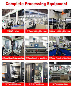 เฟืองเฉียงแบบกำหนดเอง ชุดเกียร์ส่งกำลัง ดิฟเฟอเรนเชียล ปีกนกเฟือง สปริงเฟือง เฟืองเฉียงเหล็ก - Product Image 5