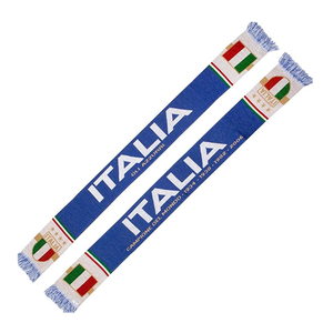 Italia National Team <b>Scarf</b> Long Acrylic Printed Sporty Style For Fans Cheer Support All Seasons - Product Image 2