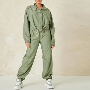 Conjunto Deportivo de Dos Piezas de Forro Polar para Mujer, Talla Grande, Chaqueta Corta Cortavientos, Atuendo Personalizado, Ligero, Informal, a la Moda - Product Image 3