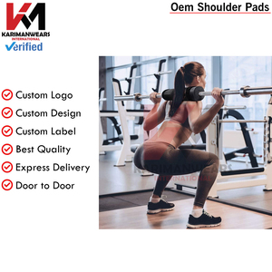 Weight Training <b>Barbell</b> Pad Men Women Gym Squat Shoulder Foam Cushion Comfort OEM Supplier - Product Image 5