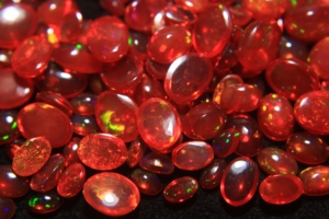 Ethiopian Opal Cabochon Red Ethiopian Opal Gemstone Multi <b>Fire</b> Opal October Birthstone Colorful Welo Opal For Jewelry Making - Product Image 3