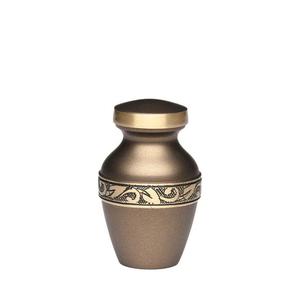 Urnas de Cremación de Metal Talladas a Mano Personalizadas, Urnas Funerarias de Metal de Alta Calidad, Recuerdo Antiguo Hecho a Mano, Venta al Por Mayor - Product Image 1