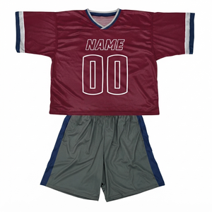Professional <b>Men</b> Women Lacrosse Uniform Performance Jersey and <b>Skirt</b> Set Lightweight Moisture Wicking Team Athletic Apparel - Product Image 1