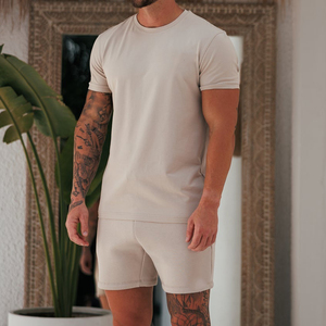 เสื้อยืดผู้ชายผ้าฝ้ายขนาดใหญ่พิมพ์โลโก้ตามสั่งคุณภาพสูงแบบ OEM - Product Image 5