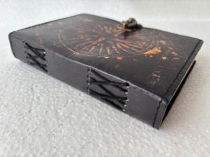 Custom Digitally Printed Leather Journal Personalized <b>A5</b> Travel <b>Diary</b> Luxury Soft Cover Notebook 100 Sheets for Corporate - Product Image 2