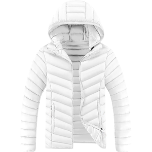 Fully Customized <b>Men's</b> <b>Waterproof</b> Canvas Puffer <b>Jackets</b> Polyester Wadding Filled <b>Winter</b> DDP Shipping - Product Image 5