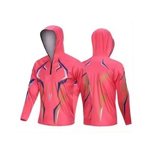 Camisa de Pesca con Capucha de Manga Larga para Hombre, Estampado de Camuflaje, UPF 50, Anti-UV, Secado Rápido, Top Deportivo para Exteriores - Product Image 3