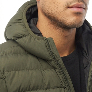 Chaqueta Acolchada de Invierno para Hombre, Ligera, de Poliéster, con Cierre, Cuello Alto, Resistente al Viento y al Agua, Personalizable, de Alta Calidad y Gran Venta - Product Image 6