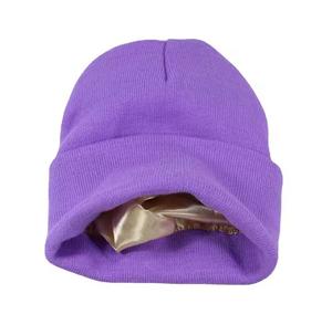 Gorro de Punto Acrílico Vintage Unisex, Ajustable, de Color Sólido, Informal de Invierno para Adultos - Product Image 5