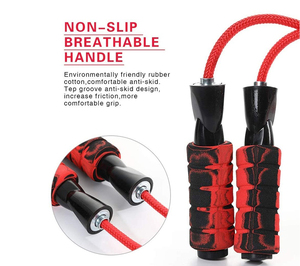 Cuerda de Saltar Ajustable con Rodamientos, Mango de Aleación de Aluminio, Equipo de Entrenamiento Físico para el Hogar, 2.5M, Unisex, Servicio OEM - Product Image 3